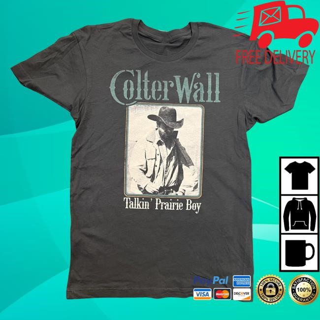 Colter Wall Country Sounds S/s Shirt Colter Wall Merch
