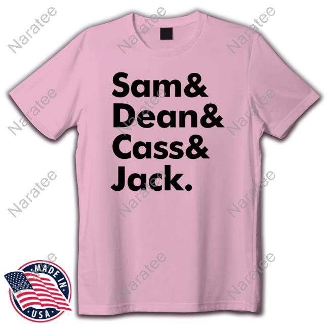 Official Sam And Dean Cass Jack Shirt