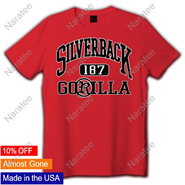 Silverback Gorilla Grey T Shirt