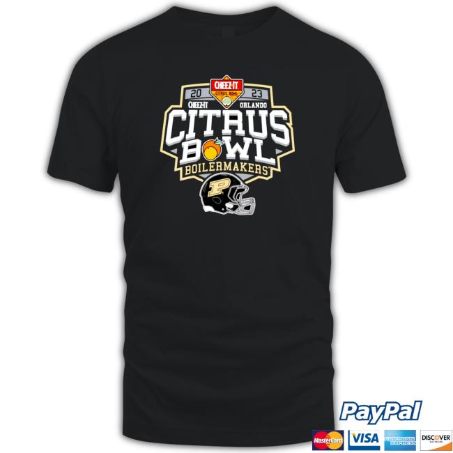 Boilers Purdue 2023 Cheez It Citrus Bowl Orlando Sweatshirt
