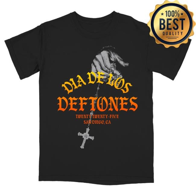 Official Deftones Merch Store Deftones Ombre Rosary T Shirt Deftones Shop
