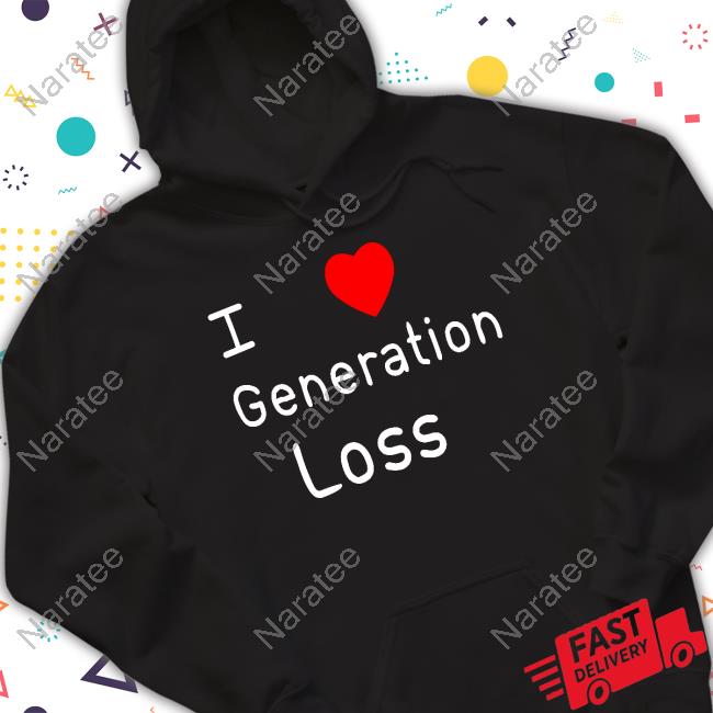 Official VidConAN23 I Love Generation Loss Hoodie