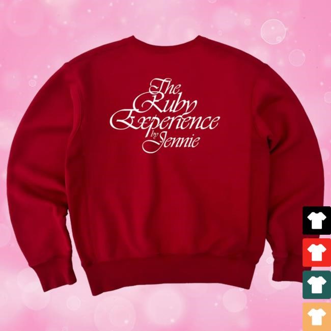 Official Complex Merch Store Shop Jennie The Ruby Experience Sweatshirts