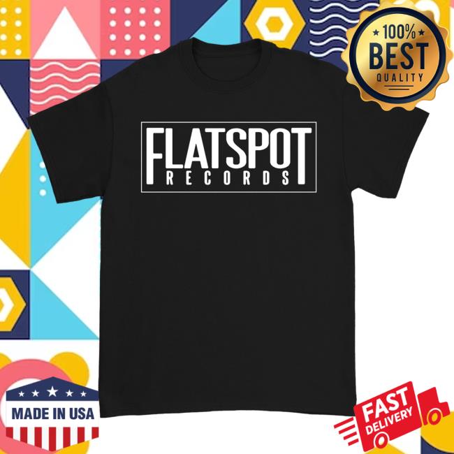 Flatspot Records Merch Flatspot Records Logo Shirt