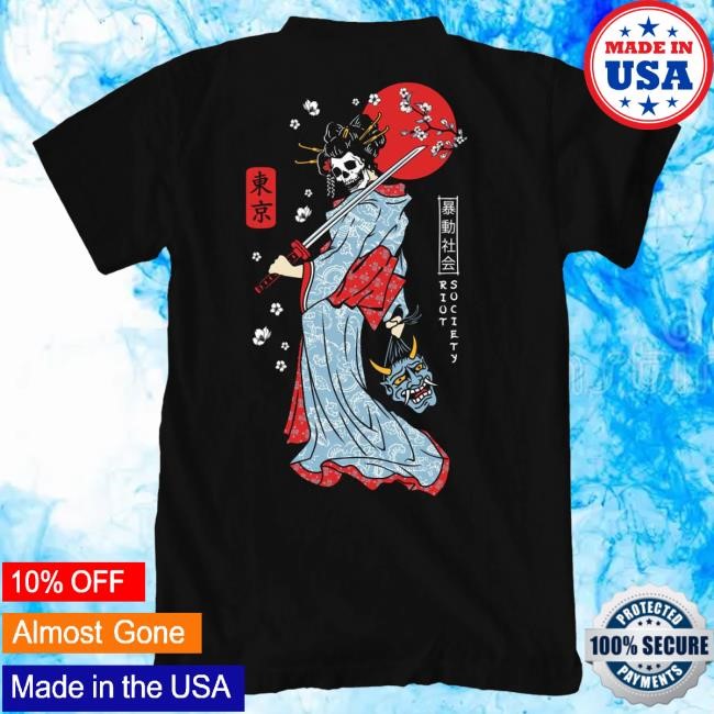 Official Riot Society Geisha Samurai Shirt