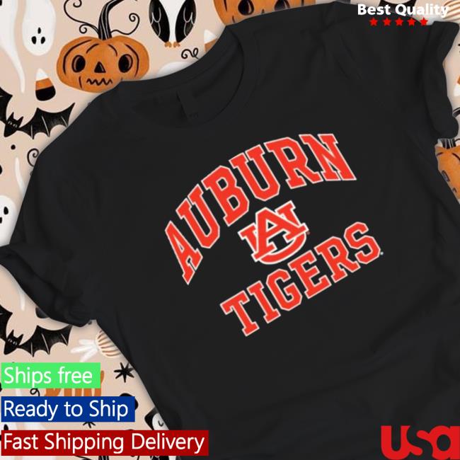 Champion Navy Auburn Tigers High Motor Tee Shirt
