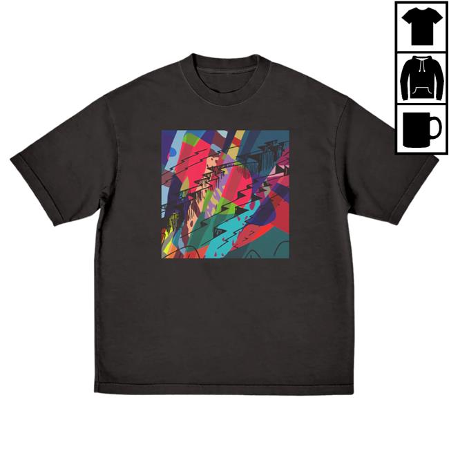 Official Kid Cudi Merch Store The Chosen One Kaws For Insano Cover Shirt New