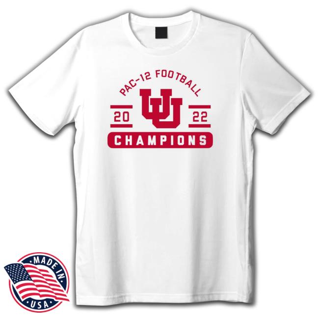 Official Utah Utes 2022 PAC-12 Football Conference Champions Tee Shirts Utah Utes 2022 PAC-12 Football Conference Champions Shirts