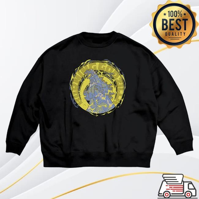 Official Godzilla Merch Store Godzilla vs. Destoroyah 30th Anniversary Scene Illustration Sweatshirts 2 (Burning Godzilla)
