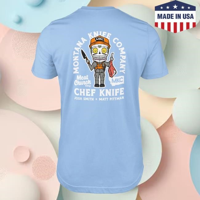 Montana Knife Company Mkc X Meat Church - Pocket Top Shirt