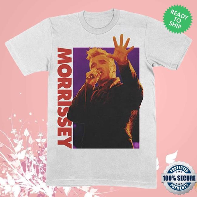 Mporium Reach Out Tees - White Official Morrissey Merch Store Shop