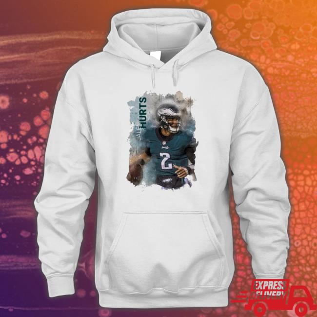 Philadelphia Eagles Jalen Hurts Player Hooded Sweatshirt