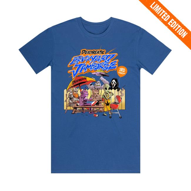 Deadbeats Merch Deadrocks IX - Jamboree BBQ T-Shirt