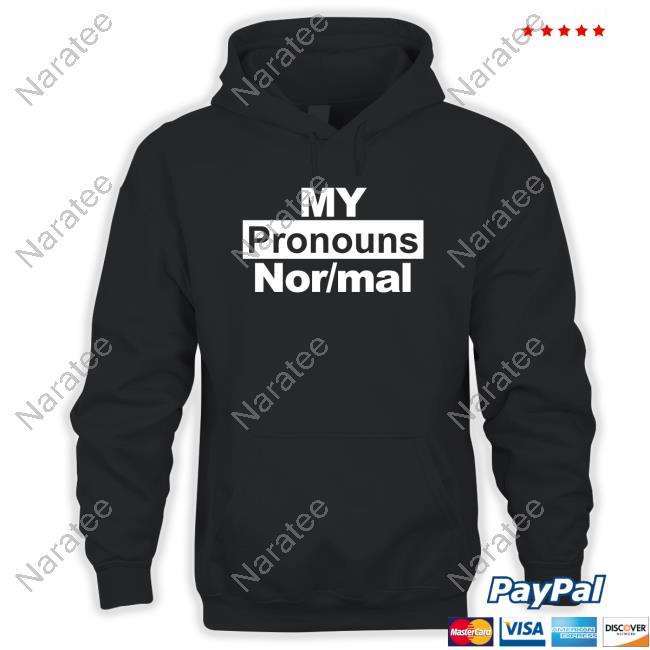 Official My Pronouns Nor/Mal Tee Shirt