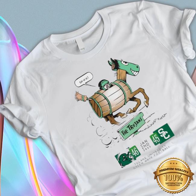 Tulane Cotton Bowl Score Greenie 46 45 Final Classic Shirt