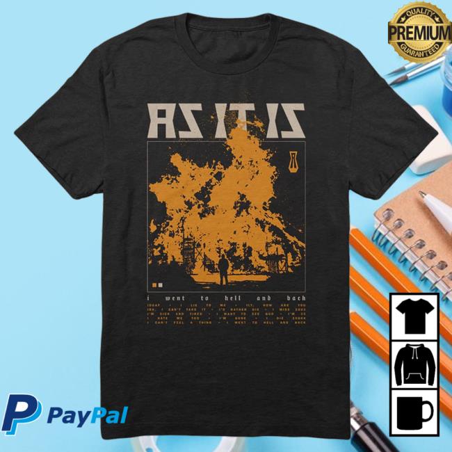 As It Is "Burning Hell" Hoodie
