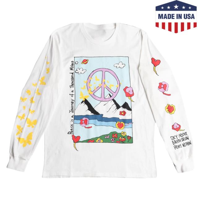 Official Altru Apparel Clothing Peace Is A Journey Aop Sweaters 3D All Over Print