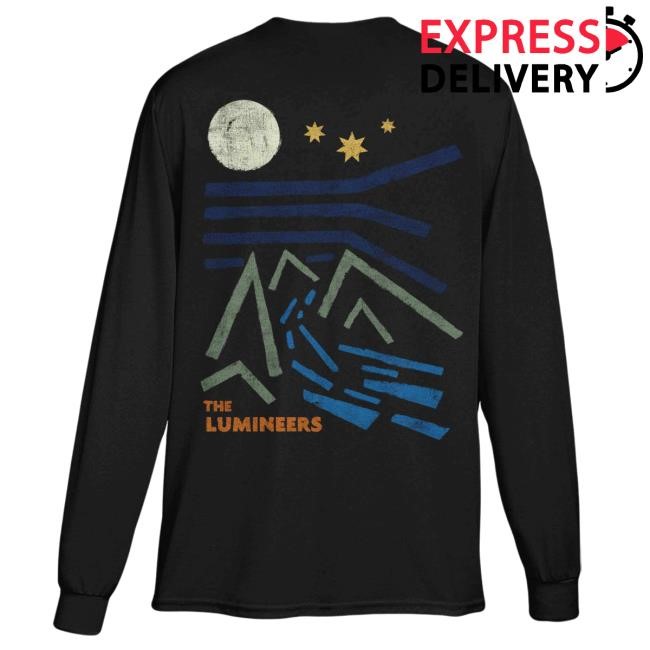 Mountain Landscape L/S Shirt The Lumineers Merch