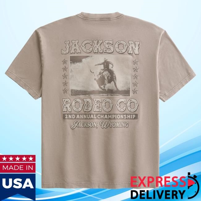 Official Hollister Merch Store Boxy Jackson Rodeo Graphic Shirts Hollister Co