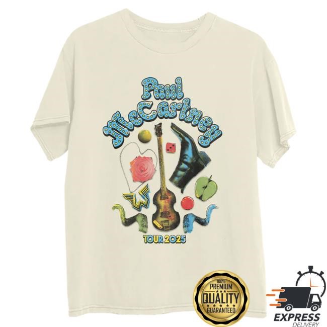 Official Paul Mccartney Merch Got Back Icon Hot Shirt