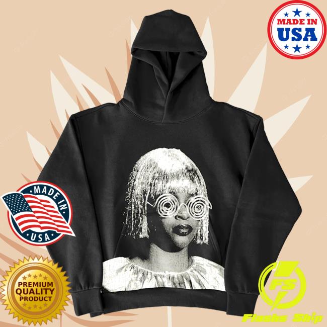 Official Interscope Records Tierra Whack Merch Store Glasses Crewneck Sweatshirt TierraWhack