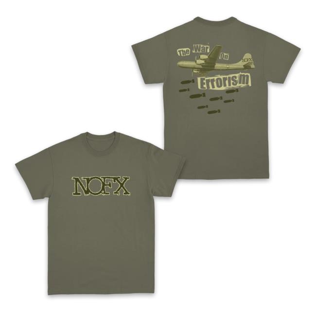Nofx Merch Dropping Bombs Shirts