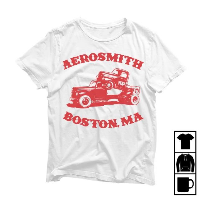 Boston, MA Pump S/s Shirt - Aerosmith Official Store