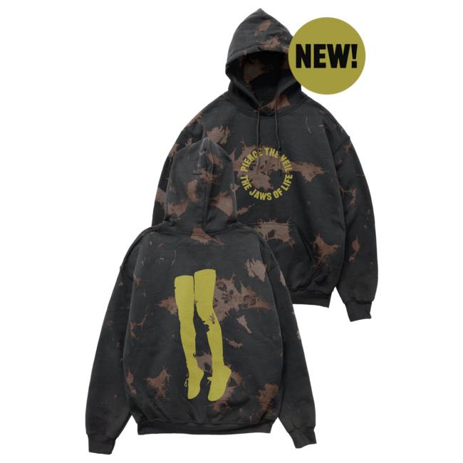 PTV Merch Circle Jaws Hoodie Tie Dye