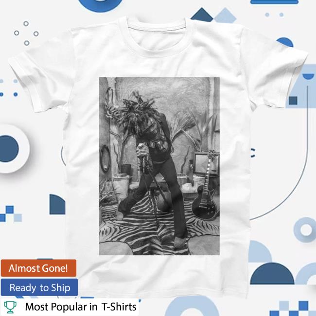 Official Lenny Kravitz Store Shop B&W Photo Lenny Attractive Shirt Lenny Kravitz Apparel Clothing