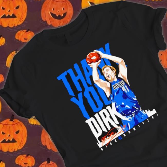 Official Thank You Dirk Gift Idea Luka Dirk Mavericks Tee