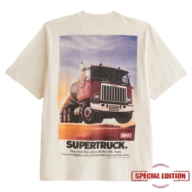 Official Official Abercrombie And Fitch Apparel Clothing Merch GMC Vintage-Inspired Graphic Hot Shirt Abercrombiefitch Store Shop