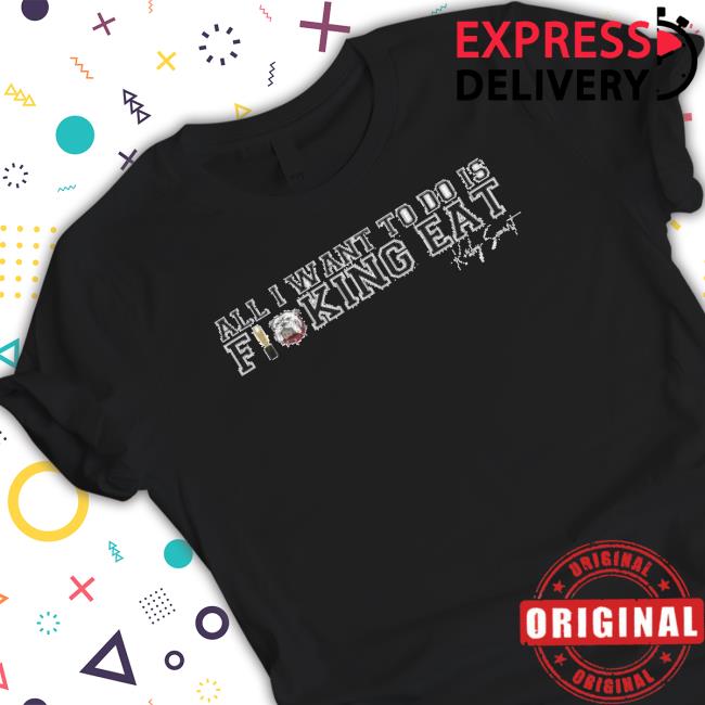 All I Want To Do Is Fucking Eat Kirby Smart Long Sleeve Shirt