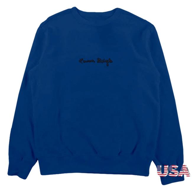 Official Lauren Daigle Merch Store Shop LaurenDaigle Thank God I Do Floral Navy Popover Sweatshirt