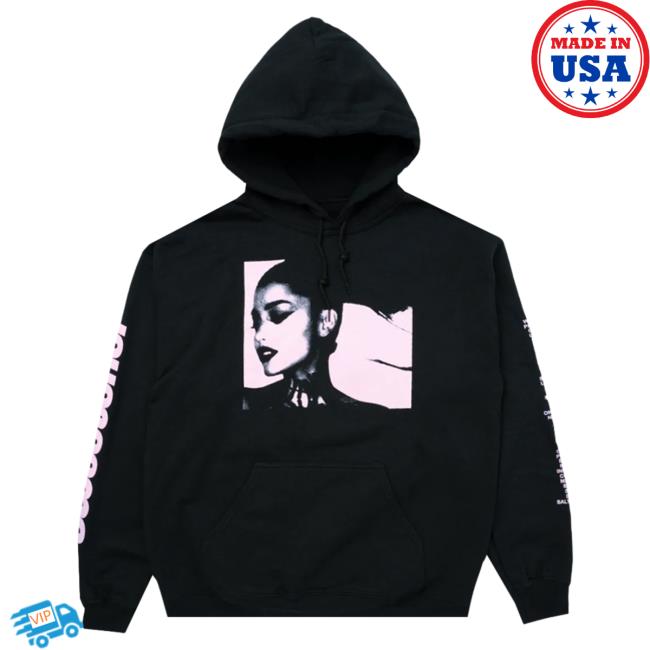 Official Ariana Grande Apparel Clothing Merch Store Sweetener World Tour Silhouette Hooded Sweatshirt Ariana Grande Shop