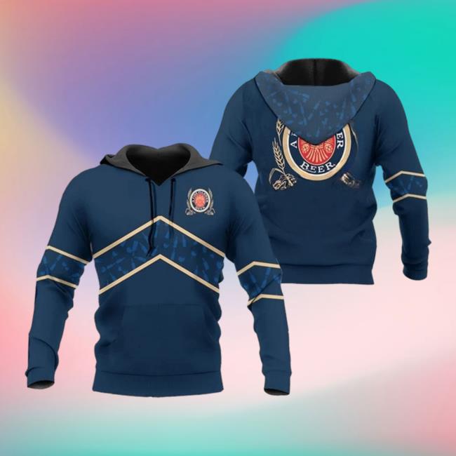 Official Miller Lite Blue Wine Pattern Sweater