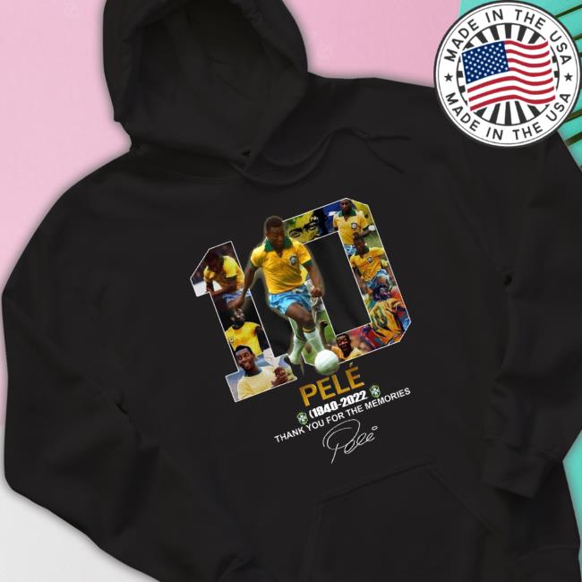 Rip Pele 1940-2022 Thank You For The Memories Signature Shirt