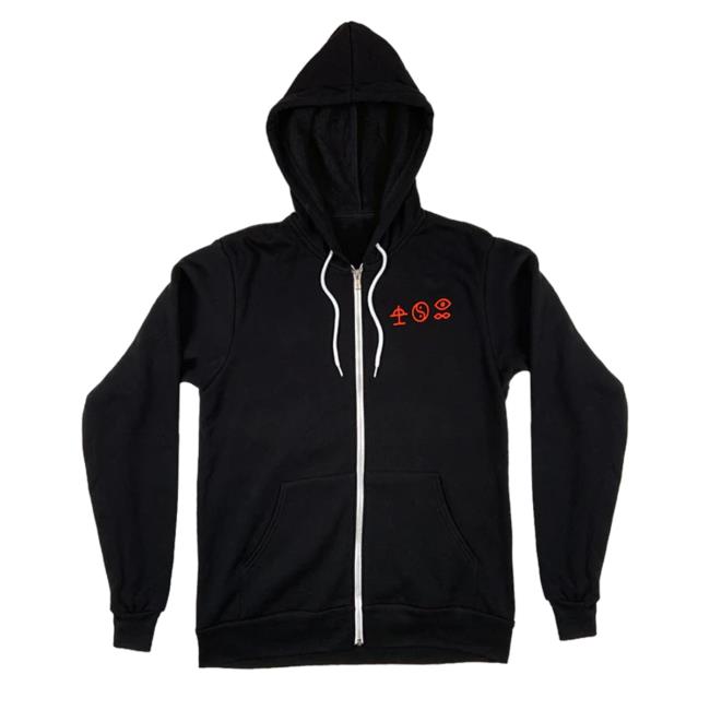 Official Bad Omens Like A Villain Zip Sweater