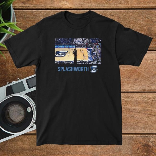 Street Style NCAA Tee – Nil Store Creighton Splashworth "3" Timeless Icon