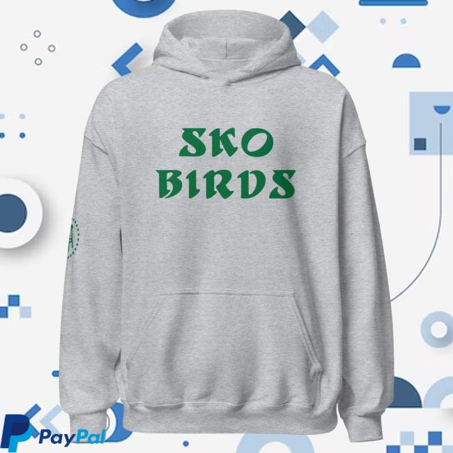 Official Barstool Huskies Merch Store Barstool Sports Sko Birds Popover Sweatshirt Grey Barstoolhuskies Apparel Clothing Shop
