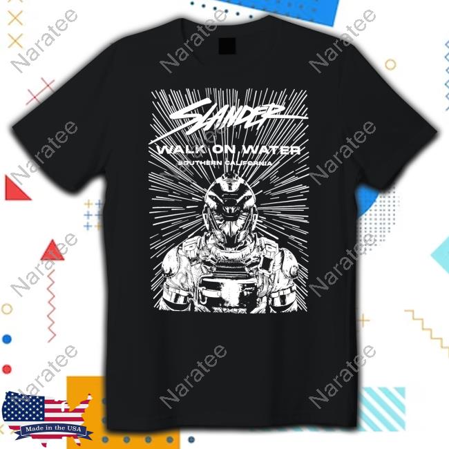 Slander Merch Walk On Water Southern California Tee