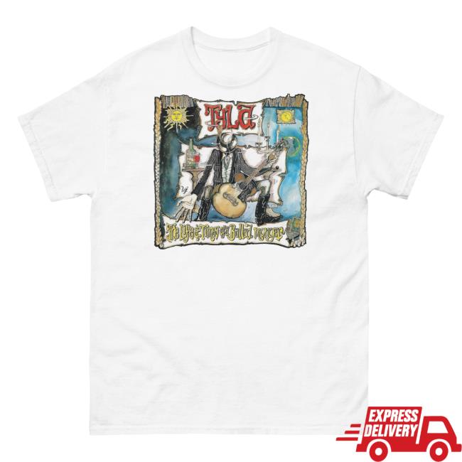 Official Tyla Store Tyla – The Life & Times Of A Ballad Monger – T-Shirts (white)