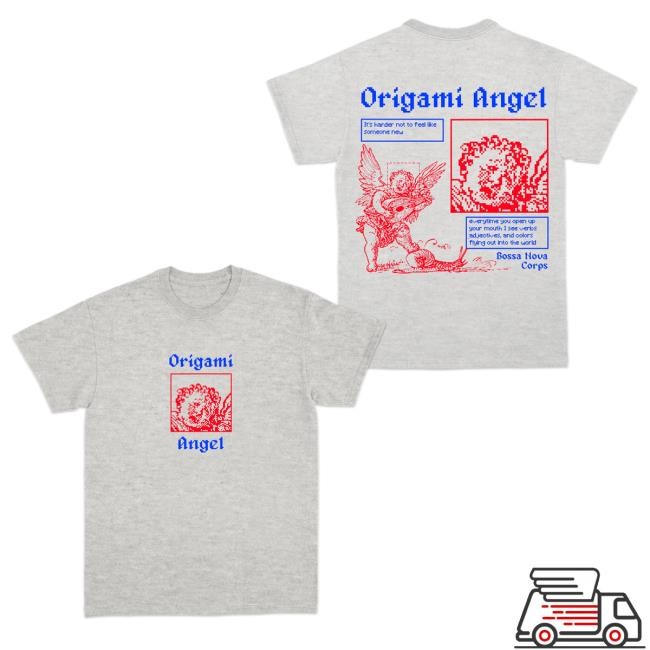 Official Origami Angel Merch Shop Bitmap Shirt 2024