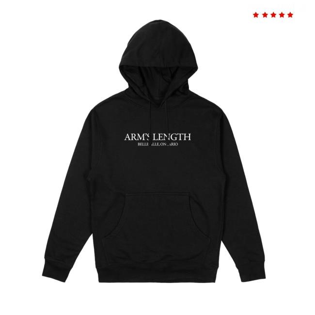 Arm's Length LYRIC Blessed To Be Home Possessed By My Past Hoody - Arm's Length Merch