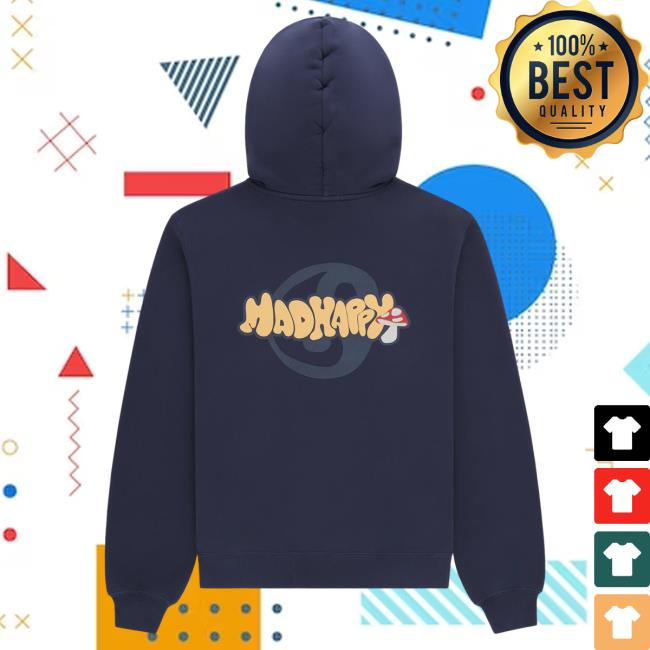 Official Madhappy Clothing Merch Store Our Summer '23 Synergy Capsule Popover Hoodie Space Mad Happy Shop