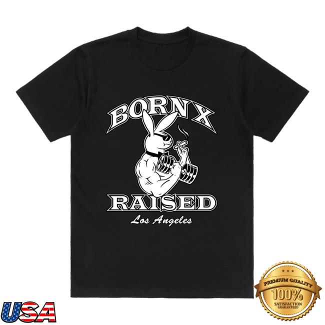 Official Born X Raised Store Shop Born X Raised Buff Bunny Shirt: Black BornxRaised