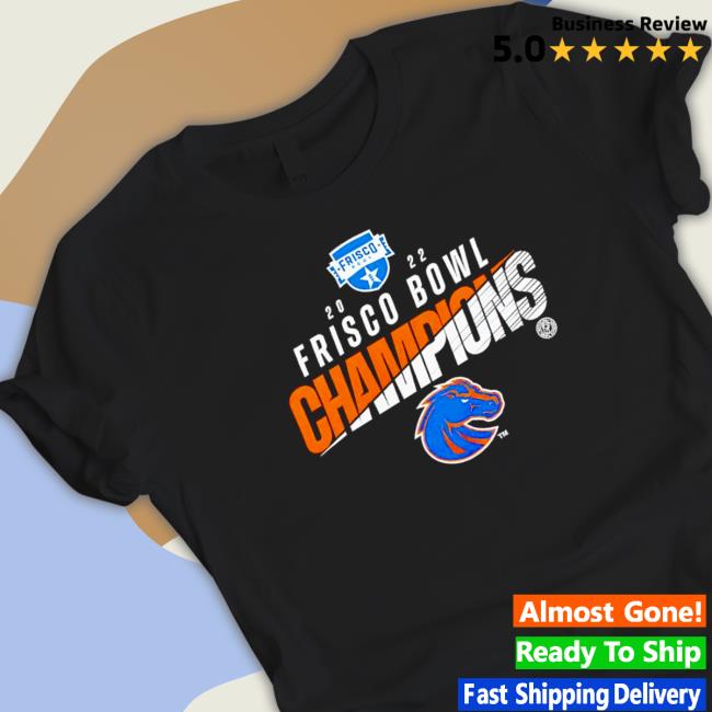 Official Awesome 2022 Frisco Bowl Boise State Broncos Champion Long Sleeve Tee