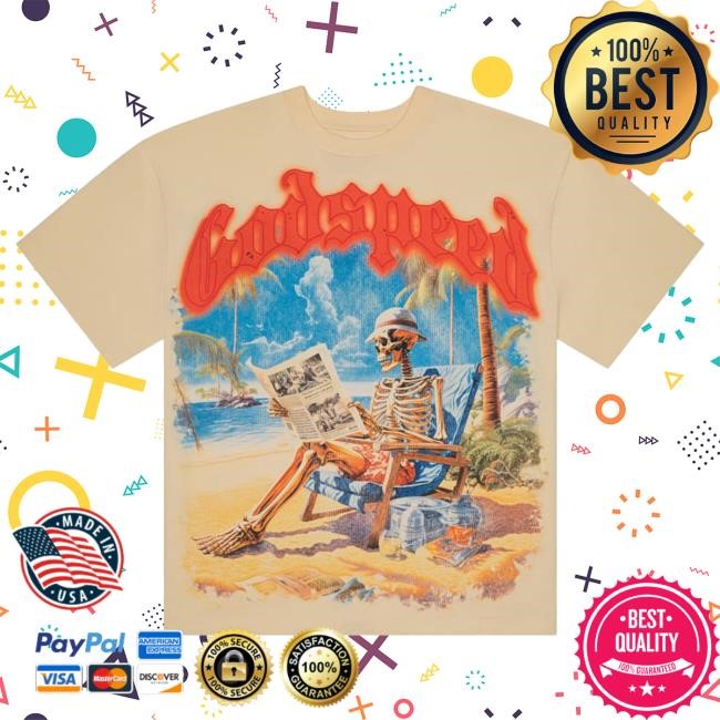 Official Godspeed Nyc Clothing Merch Permanent Vacation T-Shirt Godspeed New York
