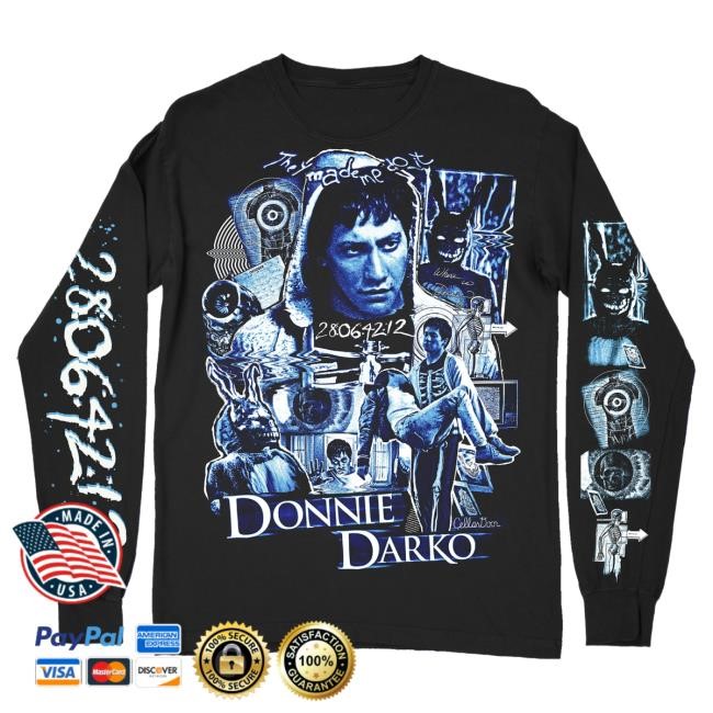 City Crowd Travel Donnie Darko Long Sleeve By Creep-O-Rama Creep-O-Rama Donnie Darko Long Sleeve Tour Season Merch