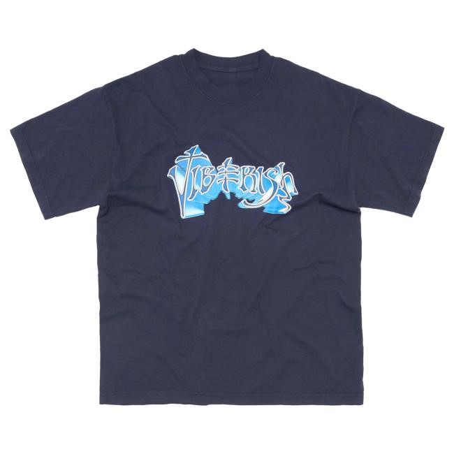 Official Jiberish Clothing Jiberish Vibrations New Shirt Navy