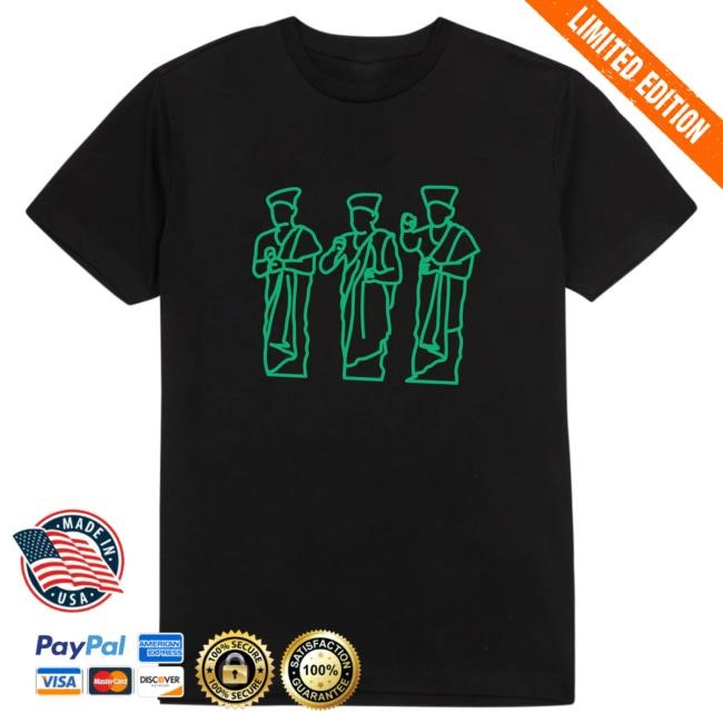 Official Wizkid 3 Wise Men Attractive Shirt | Black